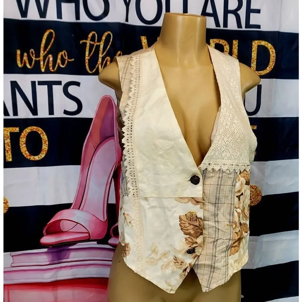 Facets vintage vest